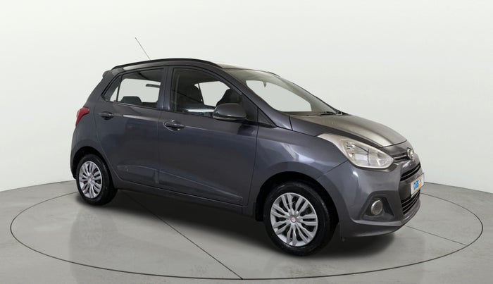 2016 Hyundai Grand i10 SPORTZ 1.2 KAPPA VTVT, Petrol, Manual, 18,360 km, Right Front Diagonal