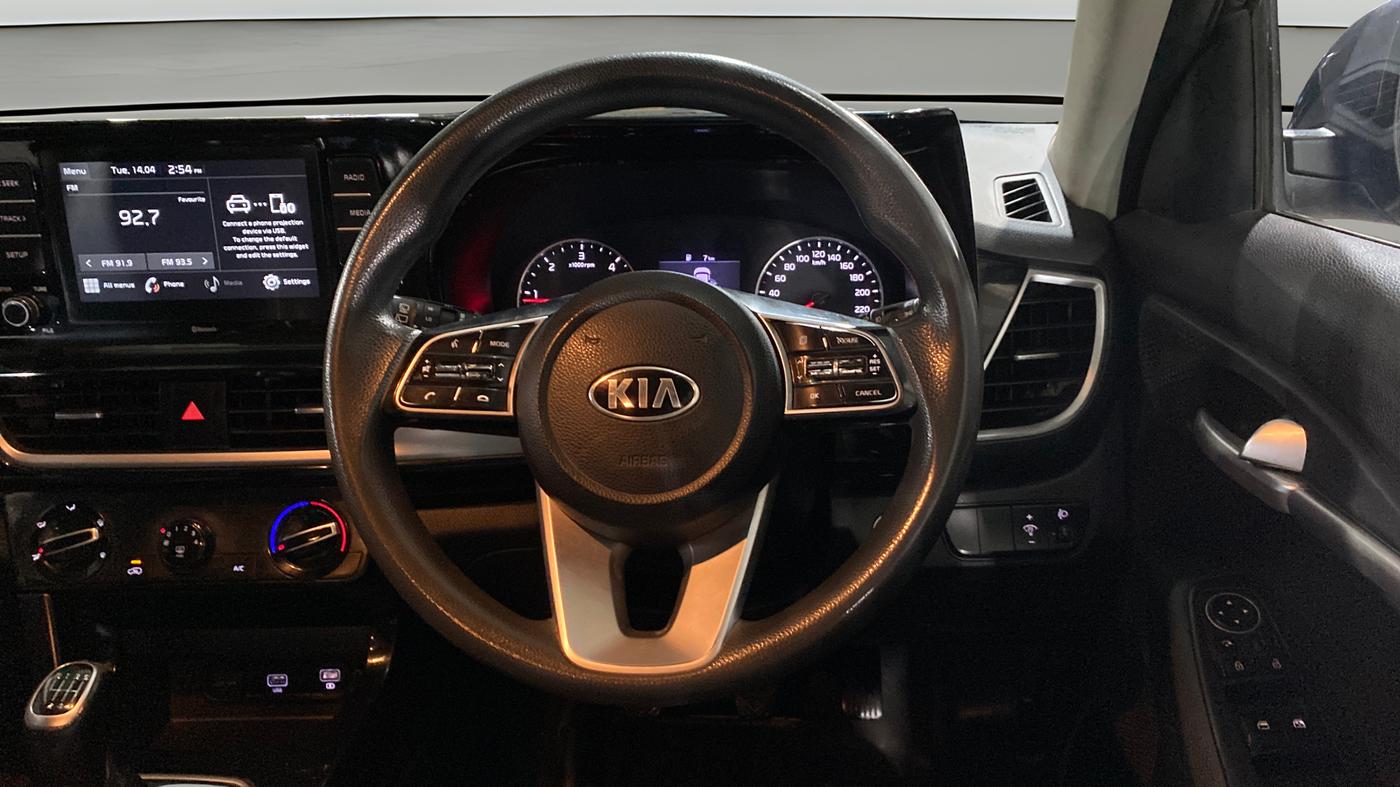 2021 KIA SELTOS HTK PLUS 1.5 DIESEL, Diesel, Manual, 1,00,820 km, Steering Wheel Close Up