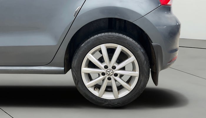 2017 Volkswagen Polo HIGHLINE1.2L, Petrol, Manual, 73,773 km, Left Rear Wheel