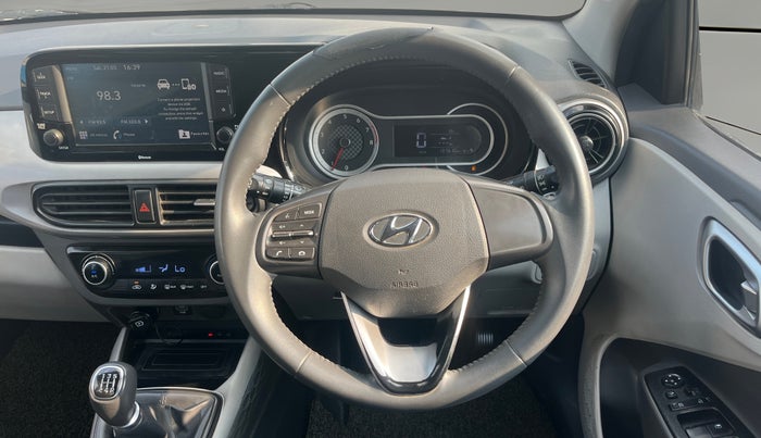2021 Hyundai GRAND I10 NIOS ASTA 1.2 KAPPA VTVT, Petrol, Manual, 1,37,594 km, Steering Wheel Close Up