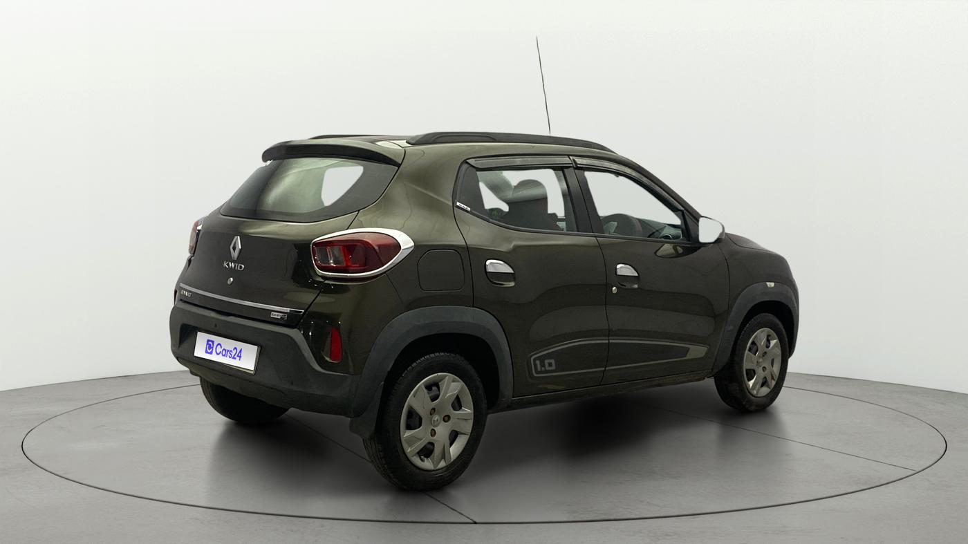 2019 Renault Kwid RXT 1.0 AMT (O), Petrol, Automatic, 78,349 km, Right Back Diagonal
