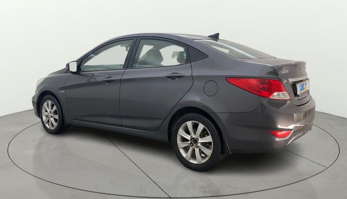 2013 Hyundai Verna FLUIDIC 1.6 VTVT SX, Petrol, Manual, 1,35,690 km, Left Back Diagonal