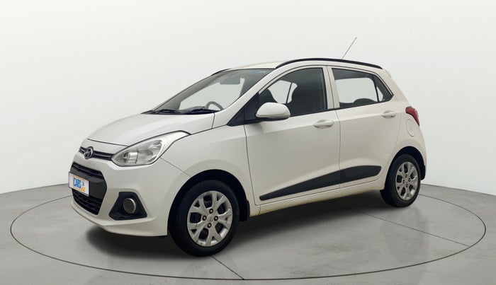 2015 Hyundai Grand i10 SPORTZ 1.2 KAPPA VTVT, Petrol, Manual, 49,022 km, Left Front Diagonal