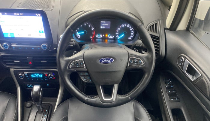 2018 Ford Ecosport TITANIUM + 1.5L PETROL AT, Petrol, Automatic, 90,902 km, Steering Wheel Close Up