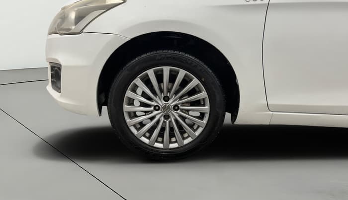 2015 Maruti Ciaz ZXI+, Petrol, Manual, 1,16,097 km, Left Front Wheel