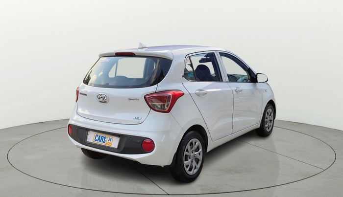 2017 Hyundai Grand i10 SPORTZ 1.2 KAPPA VTVT, Petrol, Manual, 48,348 km, Right Back Diagonal