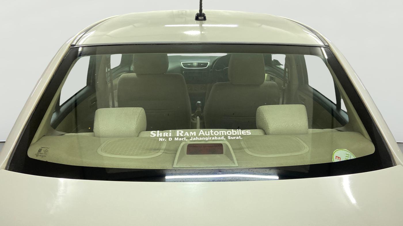 2013 Maruti Swift Dzire VXI, Petrol, Manual, 1,01,901 km, Rear Windshield