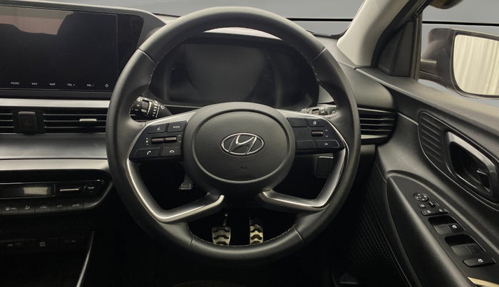 2021 Hyundai NEW I20 Asta 1.0 GDI Turbo IMT, Petrol, Manual, 39,270 km, Steering Wheel Close Up