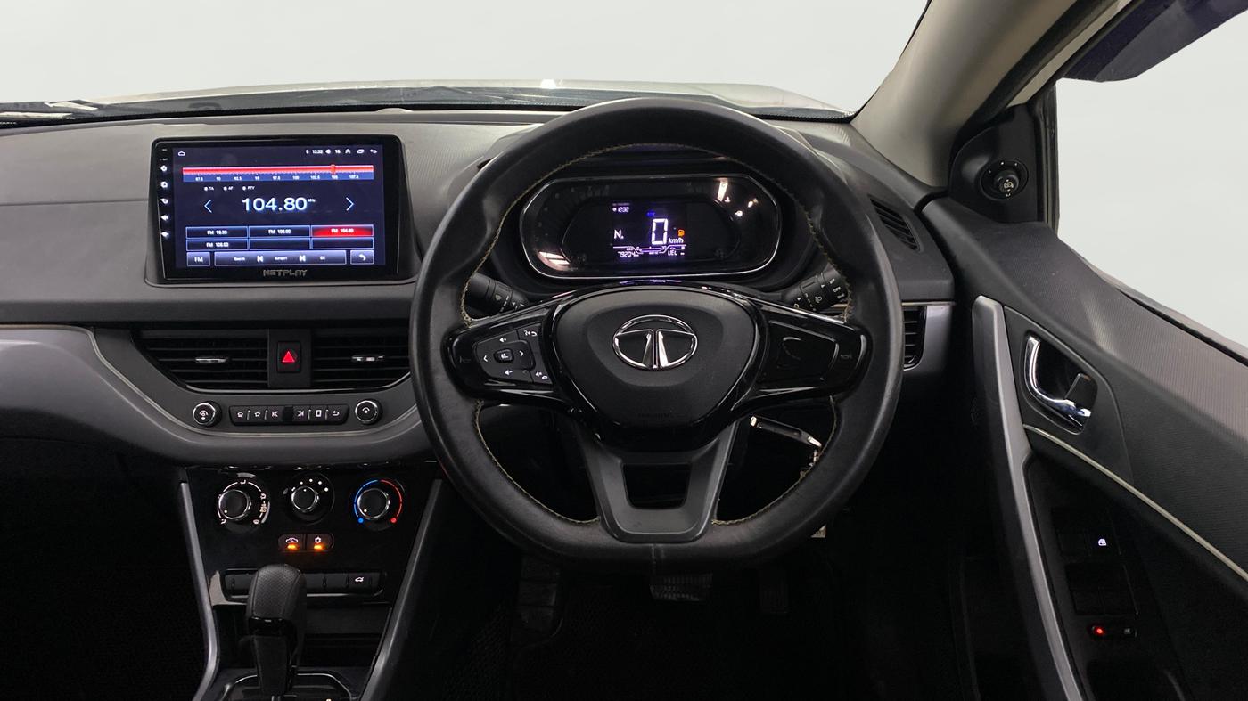 2021 Tata NEXON XMA SUNROOF PETROL, Petrol, Automatic, 79,203 km, Steering Wheel Close Up