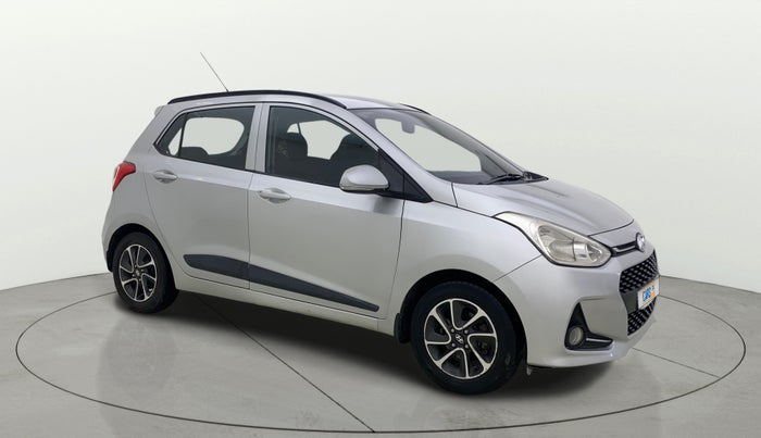 2018 Hyundai Grand i10 SPORTZ AT 1.2 KAPPA VTVT, CNG, Automatic, 86,919 km, Right Front Diagonal