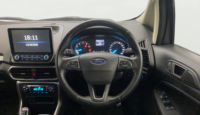 2019 Ford Ecosport TITANIUM 1.5L PETROL, Petrol, Manual, 65,360 km, Steering Wheel Close Up