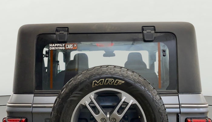 2023 Mahindra Thar LX PETROL HT 4WD AT, Petrol, Automatic, 33,973 km, Rear Windshield