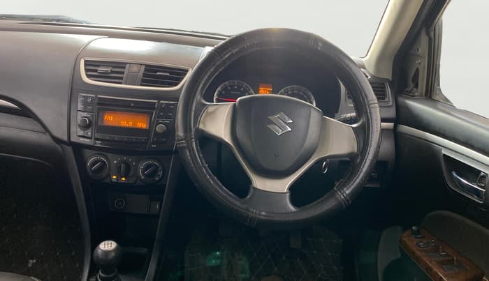 2015 Maruti Swift VXI, Petrol, Manual, 30,654 km, Steering Wheel Close Up
