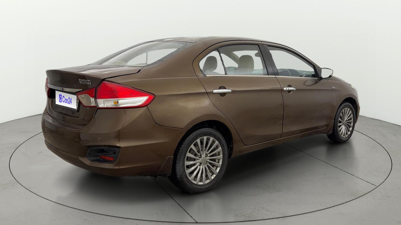 2016 Maruti Ciaz ZXI+, Petrol, Manual, 98,688 km, Right Back Diagonal