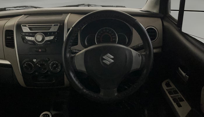 2014 Maruti Wagon R 1.0 VXI, Petrol, Manual, 48,418 km, Steering Wheel Close Up
