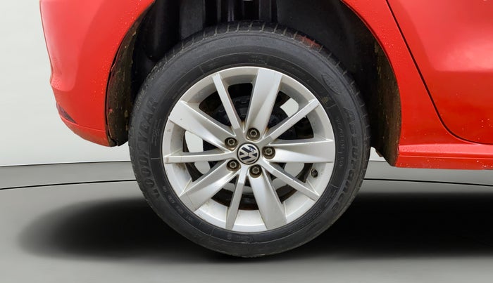 2015 Volkswagen Polo HIGHLINE1.2L, Petrol, Manual, 54,566 km, Right Rear Wheel