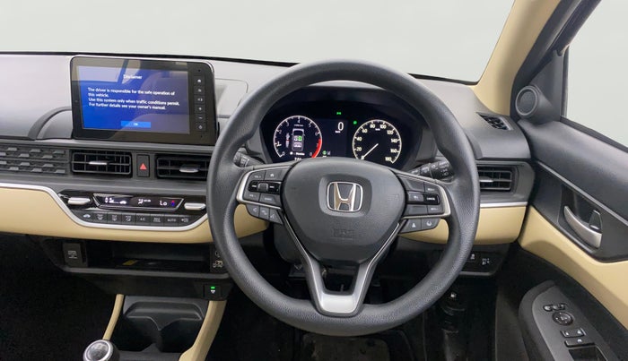 2025 Honda Amaze ZX 1.2 Petrol MT, Petrol, Manual, 3,285 km, Steering Wheel Close Up