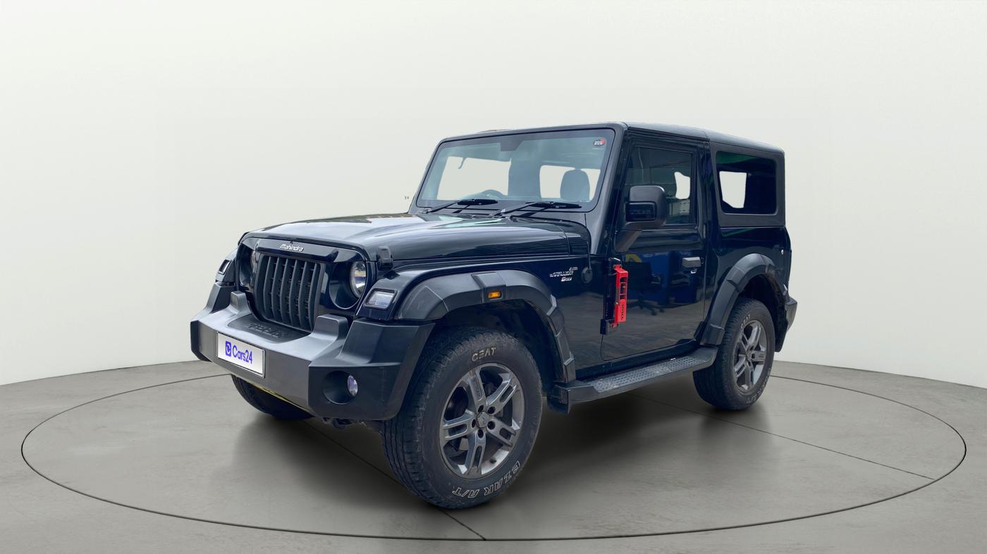 2021 Mahindra Thar LX PETROL HT 4WD AT, Petrol, Automatic, 42,277 km, Left Front Diagonal