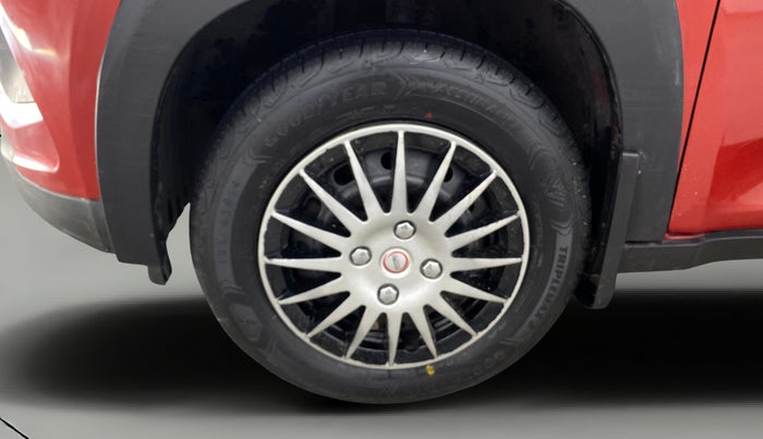 2018 Mahindra KUV 100 NXT K4+ P 6 STR, Petrol, Manual, 35,106 km, Left Front Wheel