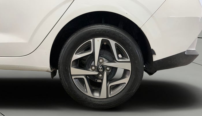 2023 Hyundai AURA SX 1.2 CNG, CNG, Manual, 61,512 km, Left Rear Wheel