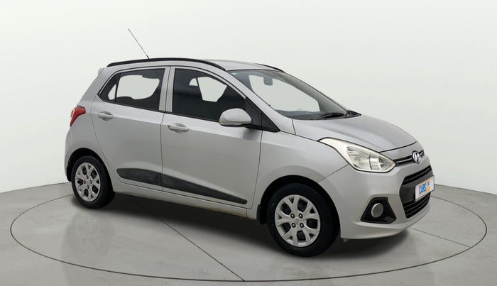 2016 Hyundai Grand i10 SPORTZ 1.2 KAPPA VTVT, Petrol, Manual, 37,395 km, Right Front Diagonal