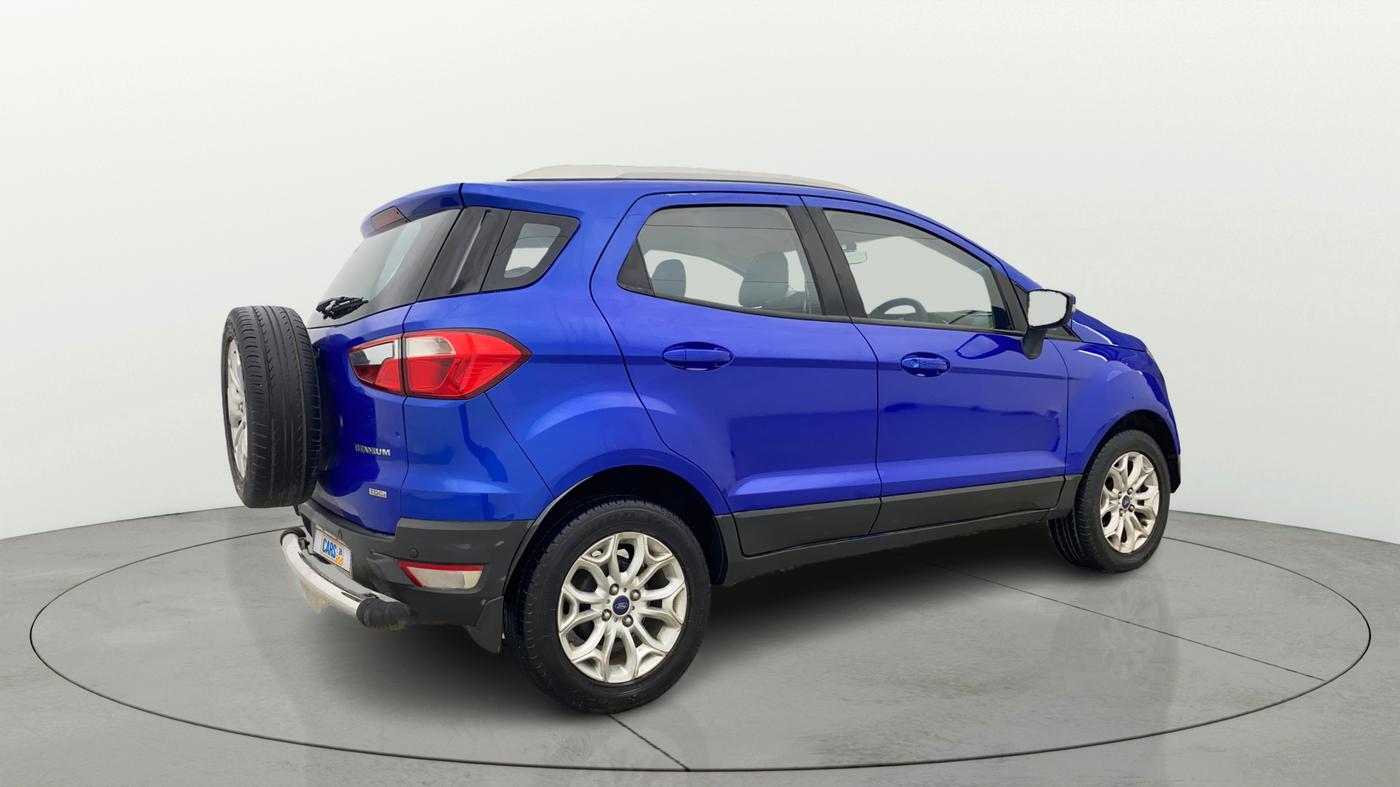 2017 Ford Ecosport TITANIUM 1.5L DIESEL, Diesel, Manual, 39,957 km, Right Back Diagonal
