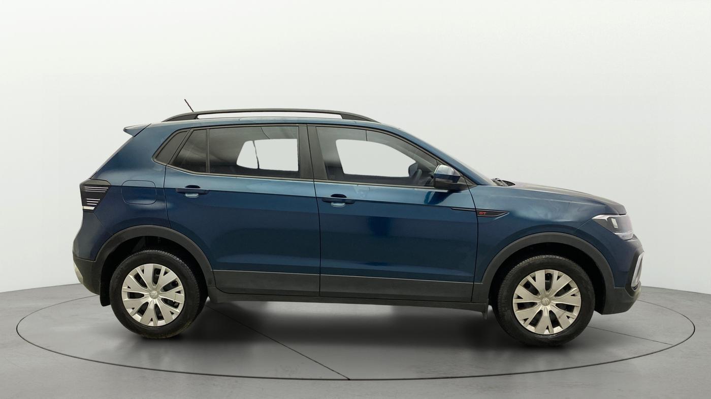 2024 Volkswagen TAIGUN COMFORTLINE 1.0 TSI MT, Petrol, Manual, 26,845 km, Right Side View
