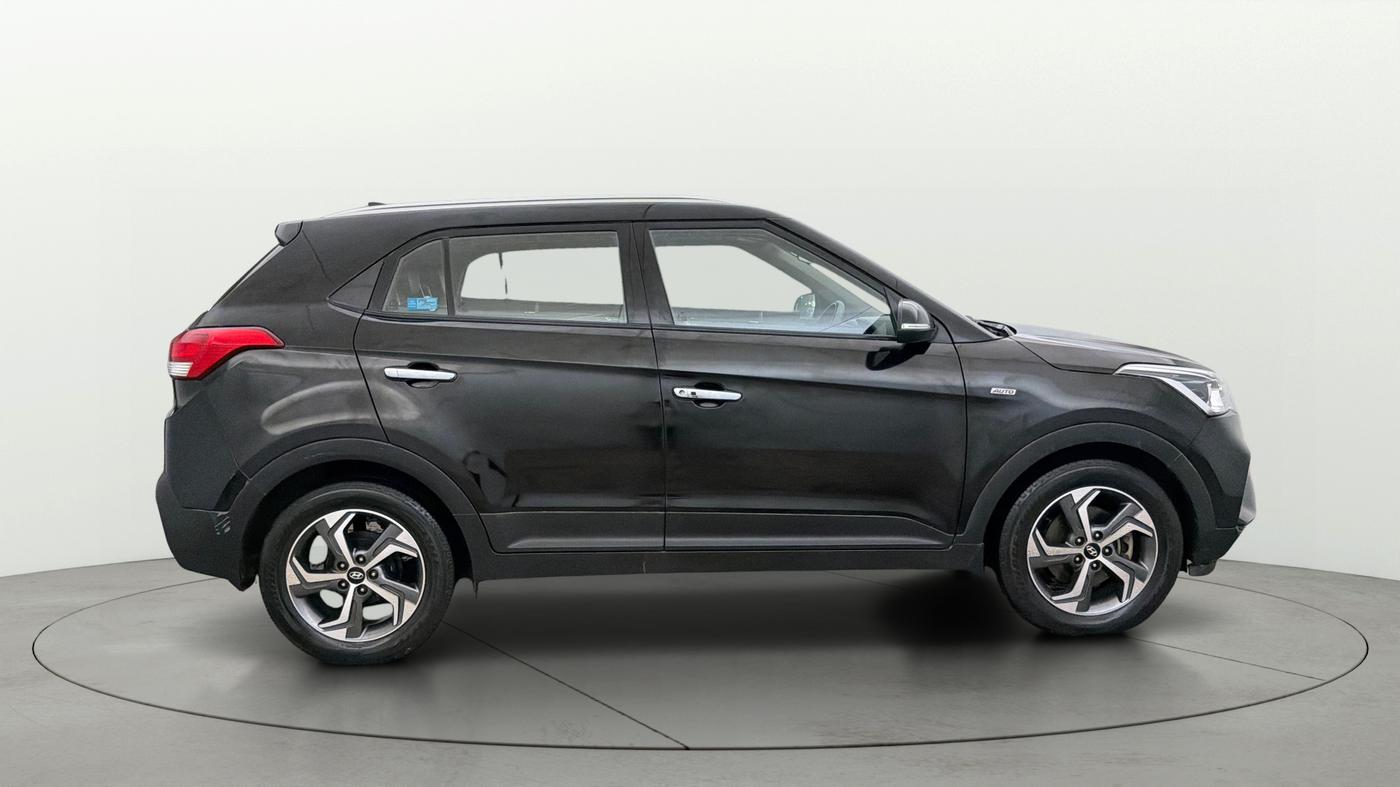 2018 Hyundai Creta SX AT 1.6 PETROL, Petrol, Automatic, 64,878 km, Right Side View