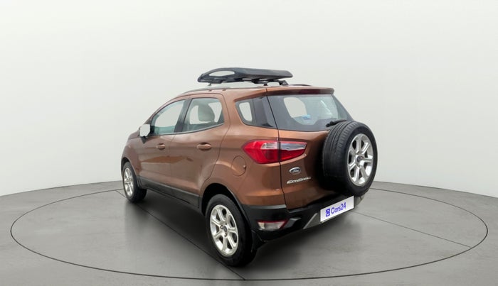 2018 Ford Ecosport TITANIUM + 1.5L PETROL AT, Petrol, Automatic, 60,413 km, Left Back Diagonal