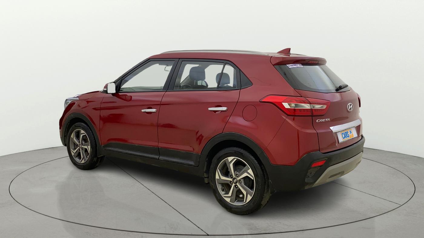 2019 Hyundai Creta SX AT 1.6 PETROL, Petrol, Automatic, 26,777 km, Left Back Diagonal