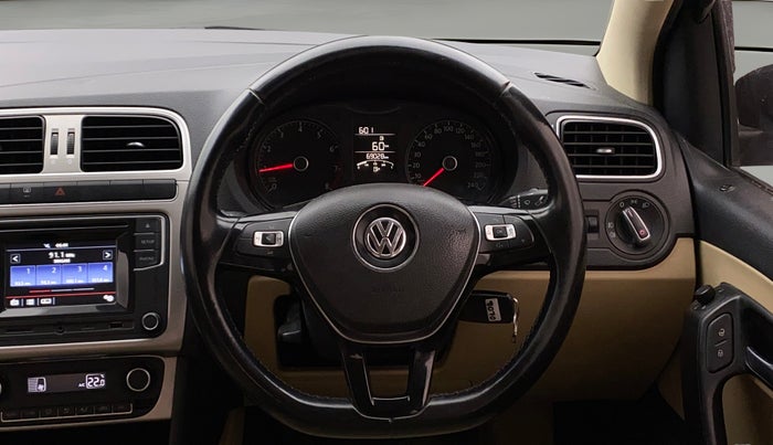 2017 Volkswagen Ameo HIGHLINE PLUS 1.0L 16 ALLOY, Petrol, Manual, 69,025 km, Steering Wheel Close Up