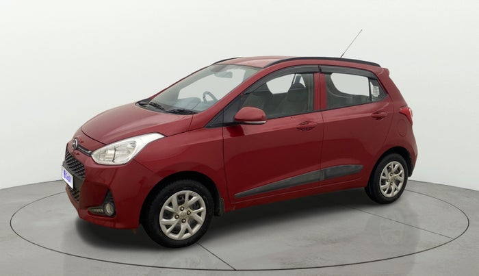 2017 Hyundai Grand i10 SPORTZ (O) 1.2 KAPPA VTVT, Petrol, Manual, 48,293 km, Left Front Diagonal