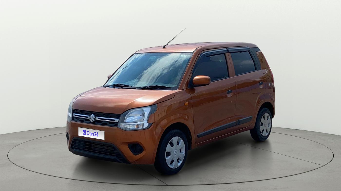 2019 Maruti New Wagon-R VXI 1.0, Petrol, Manual, 66,444 km, Left Front Diagonal