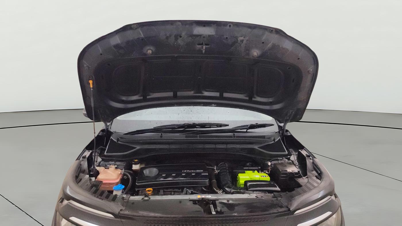 2022 KIA CARENS PRESTIGE PLUS 1.4 PETROL 7 STR, Petrol, Manual, 1,21,761 km, Open Bonet