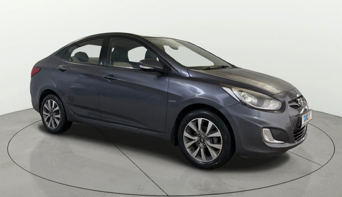 2014 Hyundai Verna FLUIDIC 1.6 VTVT SX AT, Petrol, Automatic, 27,810 km, Right Front Diagonal