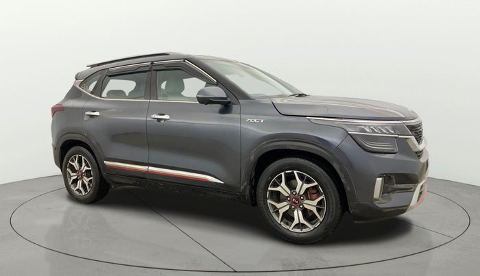 2020 KIA SELTOS GTX PLUS DCT 1.4 PETROL, Petrol, Automatic, 32,316 km, Right Front Diagonal