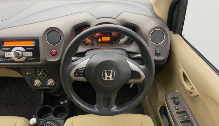 2013 Honda Brio S MT, Petrol, Manual, 54,453 km, Steering Wheel Close Up