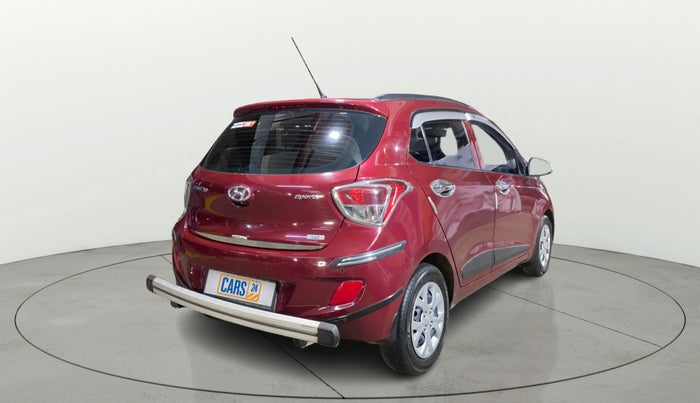 2016 Hyundai Grand i10 SPORTZ 1.2 KAPPA VTVT, Petrol, Manual, 34,118 km, Right Back Diagonal