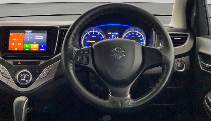 2021 Maruti Baleno ZETA CVT PETROL 1.2, Petrol, Automatic, 19,536 km, Steering Wheel Close Up