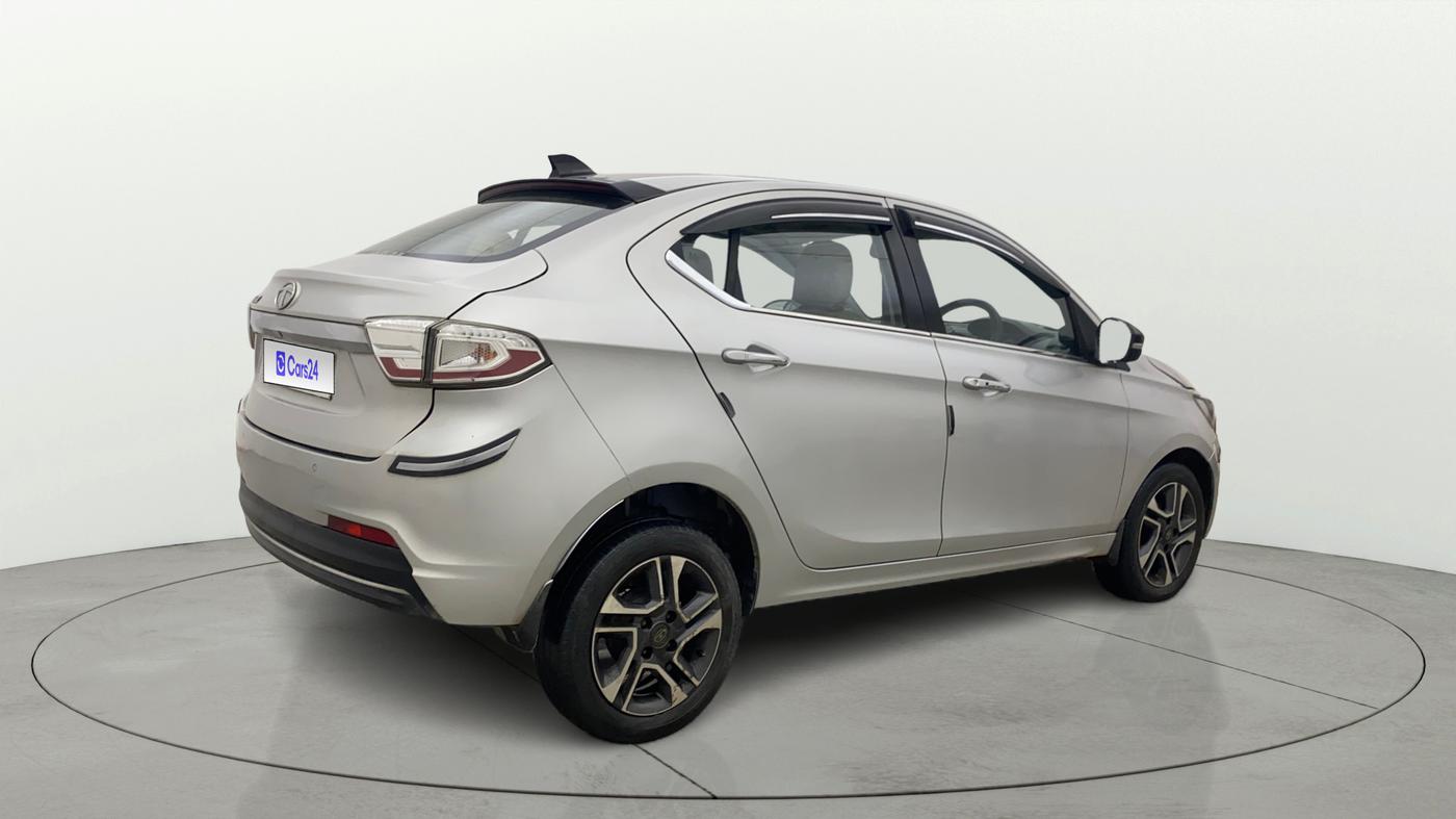 2021 Tata TIGOR XZA PLUS PETROL, Petrol, Automatic, 38,876 km, Right Back Diagonal