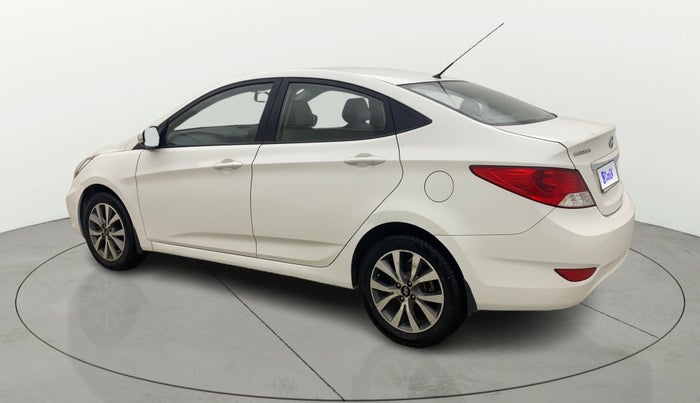 2014 Hyundai Verna FLUIDIC 1.6 CRDI SX, Diesel, Manual, 73,918 km, Left Back Diagonal