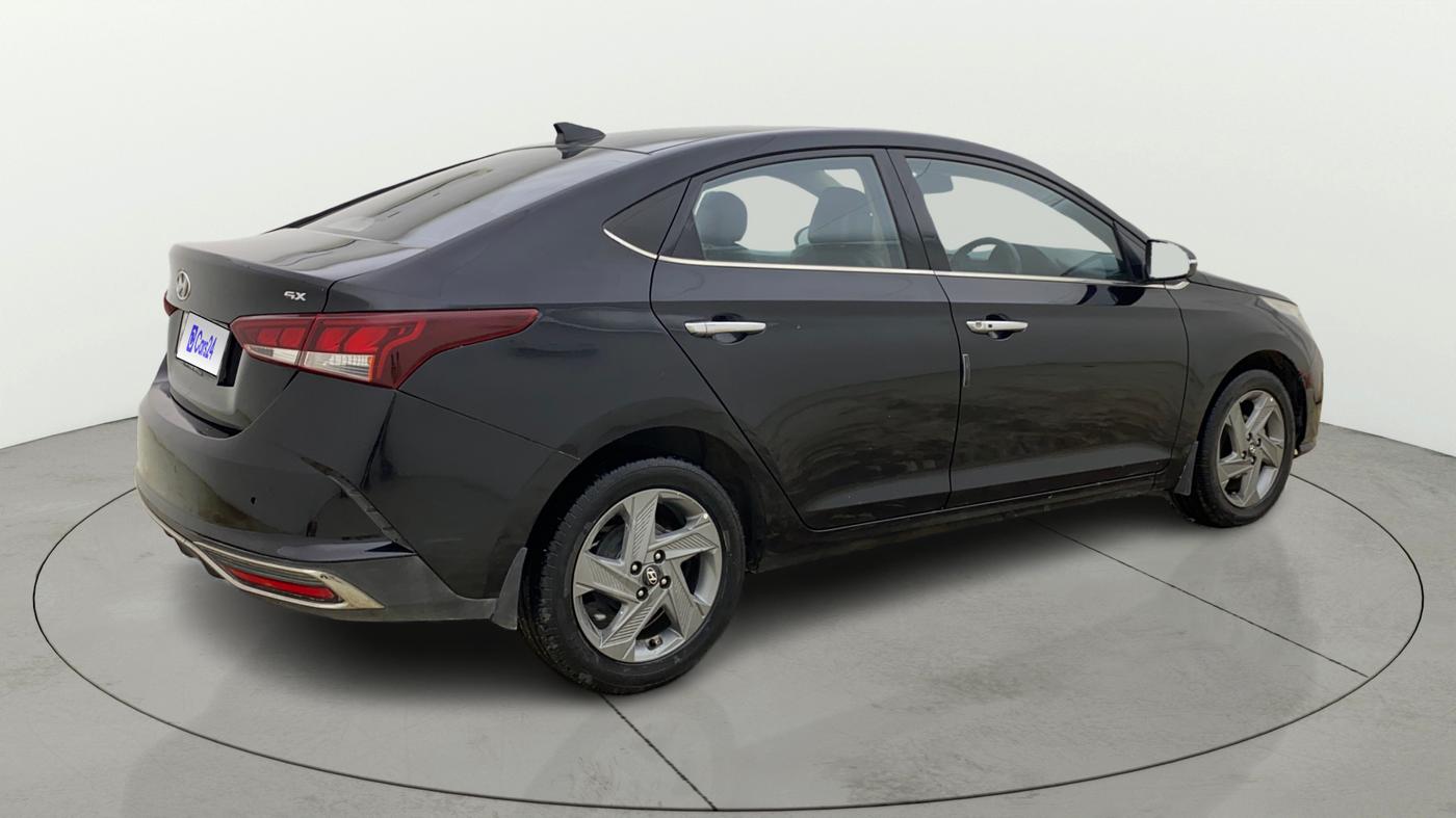 2021 Hyundai Verna SX 1.5 VTVT, Petrol, Manual, 80,614 km, Right Back Diagonal
