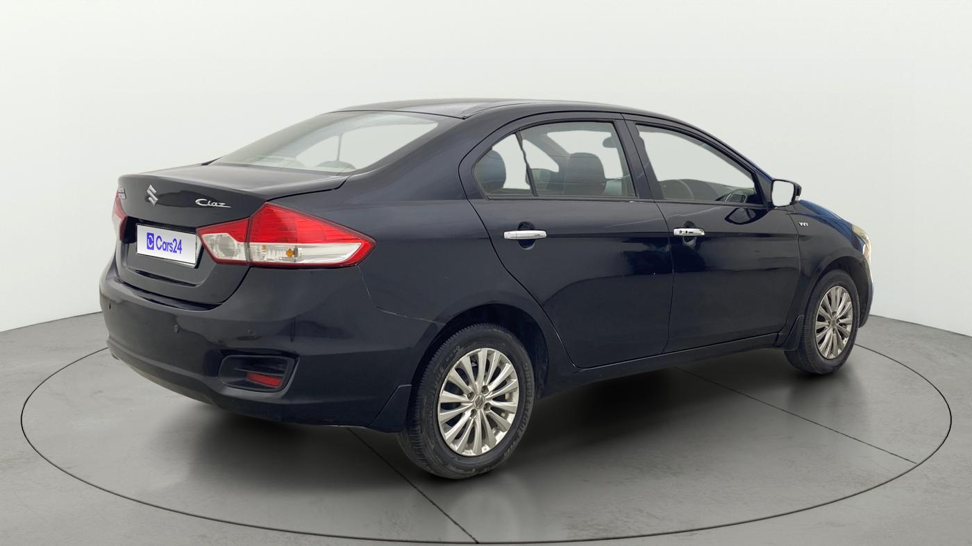 2014 Maruti Ciaz ZXI, Petrol, Manual, 1,02,537 km, Right Back Diagonal