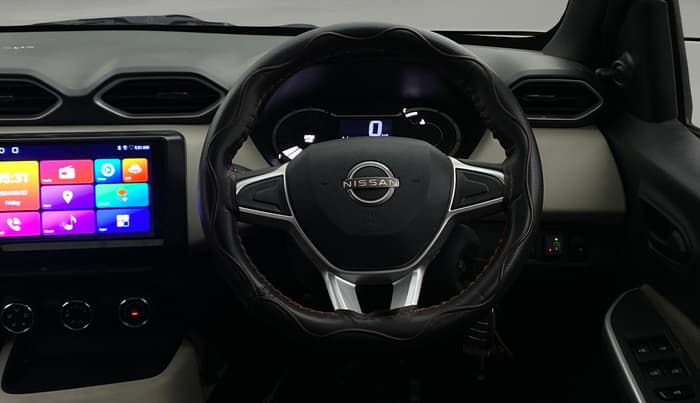 2024 Nissan MAGNITE  XE AMT EZ Shift, CNG, Automatic, 10,764 km, Steering Wheel Close Up