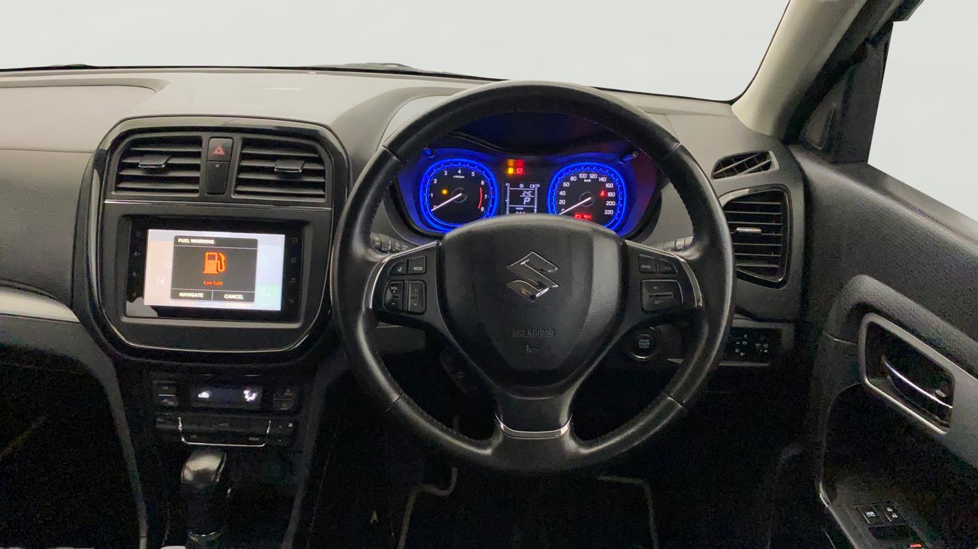 2021 Maruti Vitara Brezza ZXI PLUS AT SHVS, Petrol, Automatic, 81,216 km, Steering Wheel Close Up