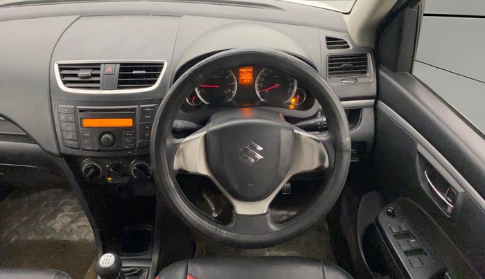 2014 Maruti Swift VXI, Petrol, Manual, 81,951 km, Steering Wheel Close Up