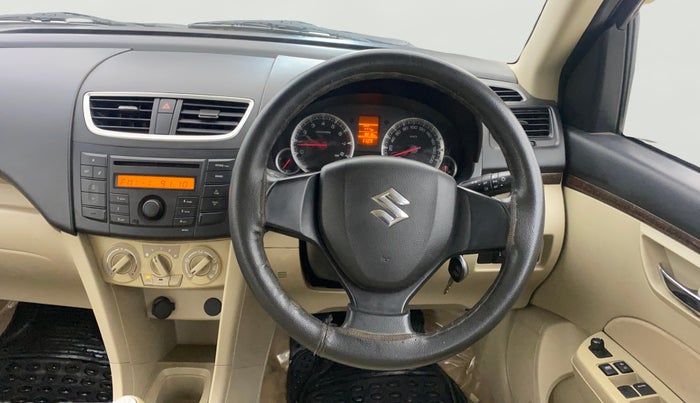 2014 Maruti Swift Dzire VXI, Petrol, Manual, 8,784 km, Steering Wheel Close Up