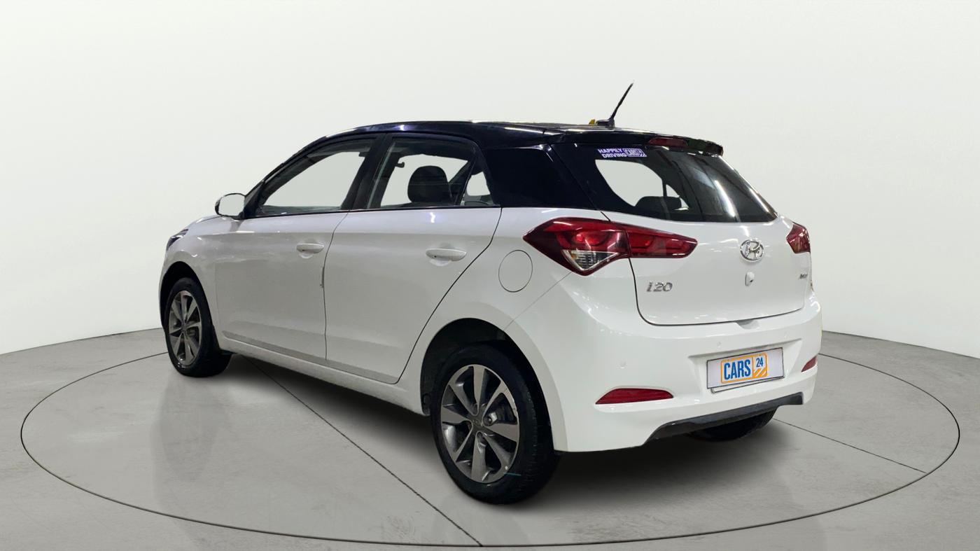 2017 Hyundai Elite i20 ASTA 1.2 DUAL TONE, Petrol, Manual, 79,123 km, Left Back Diagonal
