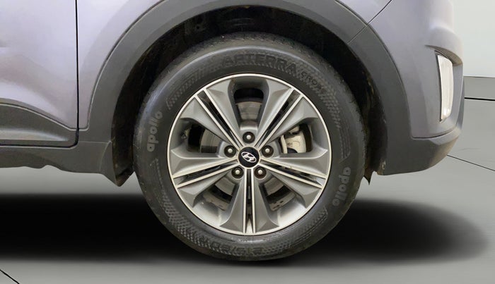 2016 Hyundai Creta SX PLUS AT 1.6 PETROL, Petrol, Automatic, 1,19,342 km, Right Front Wheel