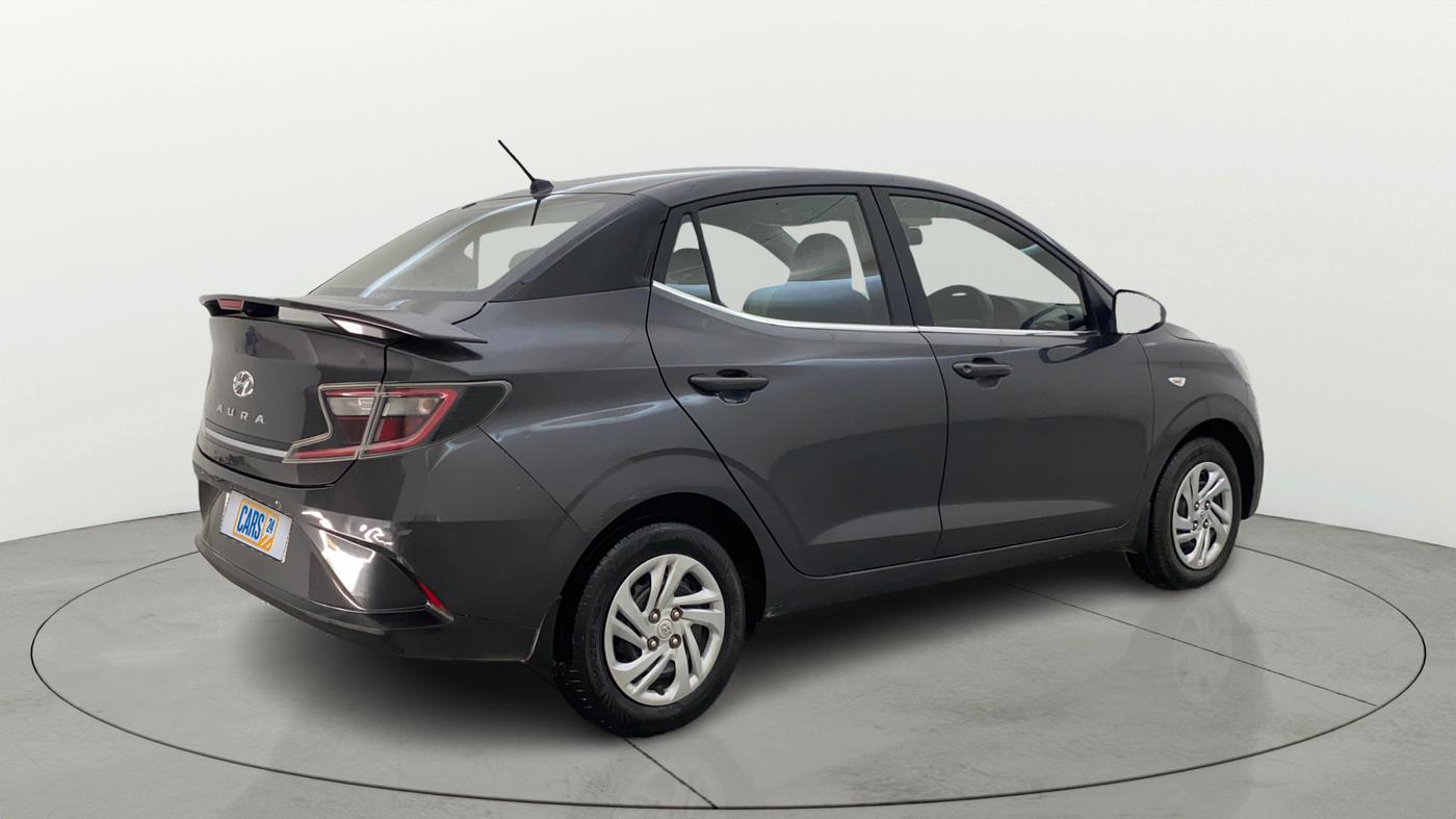 2022 Hyundai AURA S 1.2 CNG, CNG, Manual, 38,882 km, Right Back Diagonal